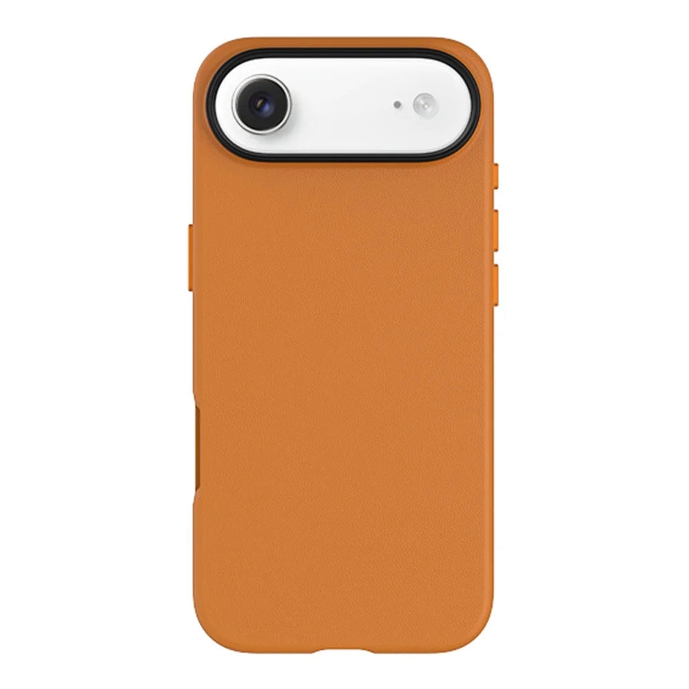 KZDOO Noble Collection Series For iPhone Air Case PU + PC Shockproof Phone Cover - Orange - 1