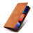 FORWENW For iPhone 17 Pro Max Wallet Case Magnetic Absorption Leather Flip Phone Cover with Stand - Brown - 4