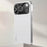 For iPhone 17 Pro Max Case Acrylic + TPU + Metal Anti-Scratch Phone Cover with Electroplating Frame - White - 2