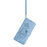 For Sony Xperia 1 VII Case Wallet Stand Lotus Imprint Leather Phone Cover with Wrist Strap - Blue - 3
