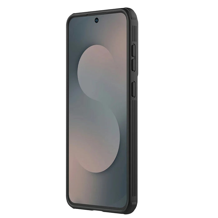 NILLKIN Camshield Pro Series For Samsung Galaxy S25 FE Case TPU + PC Phone Cover with Camera Slider - Transparent Black - 3