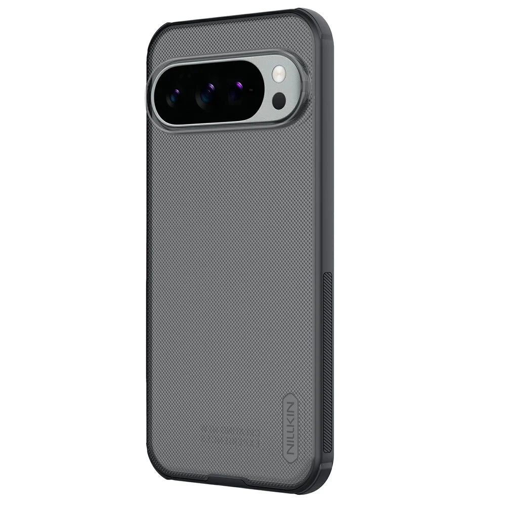 NILLKIN Super Frosted Shield Pro For Google Pixel 10 Pro XL Case Matte PC TPU Clear Black Phone Back Cover - 1