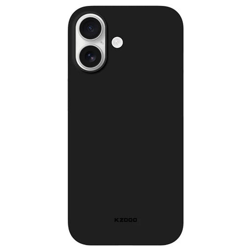 KZDOO Air Skin Series for iPhone 17 Case Frosted Back Ultra Thin PP Phone Cover - Black - 1