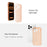 KZDOO Air Skin Series for iPhone 17 Pro Case Frosted Back Ultra Thin PP Phone Cover - Black - 2