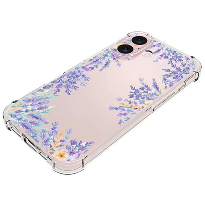 For iPhone 17 Case Pattern Printing Corner Protection Soft TPU Phone Cover - Style A - 4