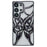 For Samsung Galaxy S25 Ultra Case Electroplated Hollow Butterfly Pattern Creative Design TPU Phone Cover - Black - 1