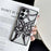 For Samsung Galaxy S25 Ultra Case Electroplated Hollow Butterfly Pattern Creative Design TPU Phone Cover - Black - 6