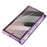 For Samsung Galaxy Z Fold7 5G Magnetic Case Rotating Kickstand Electroplated PC Phone Cover - Purple - 4