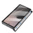 For Samsung Galaxy Z Fold7 5G Magnetic Case CD Vein Rotating Kickstand Electroplated PC Phone Cover - Black - 4