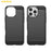 AMORUS For iPhone 16 Pro Max Case Carbon Fiber Texture Brushed Protective Phone Cover - Black - 2