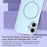 For iPhone 17 Case Compatible with MagSafe Liquid Silicone Anti-Drop Phone Cover - Sapphire - 4
