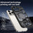 For iPhone 13 Pro Max Case Compatible with MagSafe Rose Flower Pattern PC + TPU Phone Cover - 2
