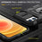 Armor Series for iPhone 11 6.1 inch Anti-scratch Phone Case Kickstand PC + TPU Protective Back Cover with Slide Camera Cover - Black - 3