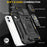 Armor Series for iPhone 11 6.1 inch Anti-scratch Phone Case Kickstand PC + TPU Protective Back Cover with Slide Camera Cover - Black - 7