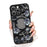 For iPhone 15 Pro Case Compatible with MagSafe Rose Flower Pattern PC + TPU Phone Cover - 1