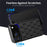 For iPhone 17 Pro Max Case Aramid Fiber TPU Shockproof Phone Cover - Honeycomb Texture - 5