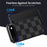 For iPhone Air Case Aramid Fiber TPU Shockproof Phone Cover - Square Texture - 5