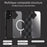 For iPhone 17 Case Compatible with MagSafe Aramid Fiber TPU Shockproof Phone Cover - Square Texture - 6