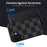 For iPhone 17 Case Compatible with MagSafe Aramid Fiber TPU Shockproof Phone Cover - Square Texture - 7