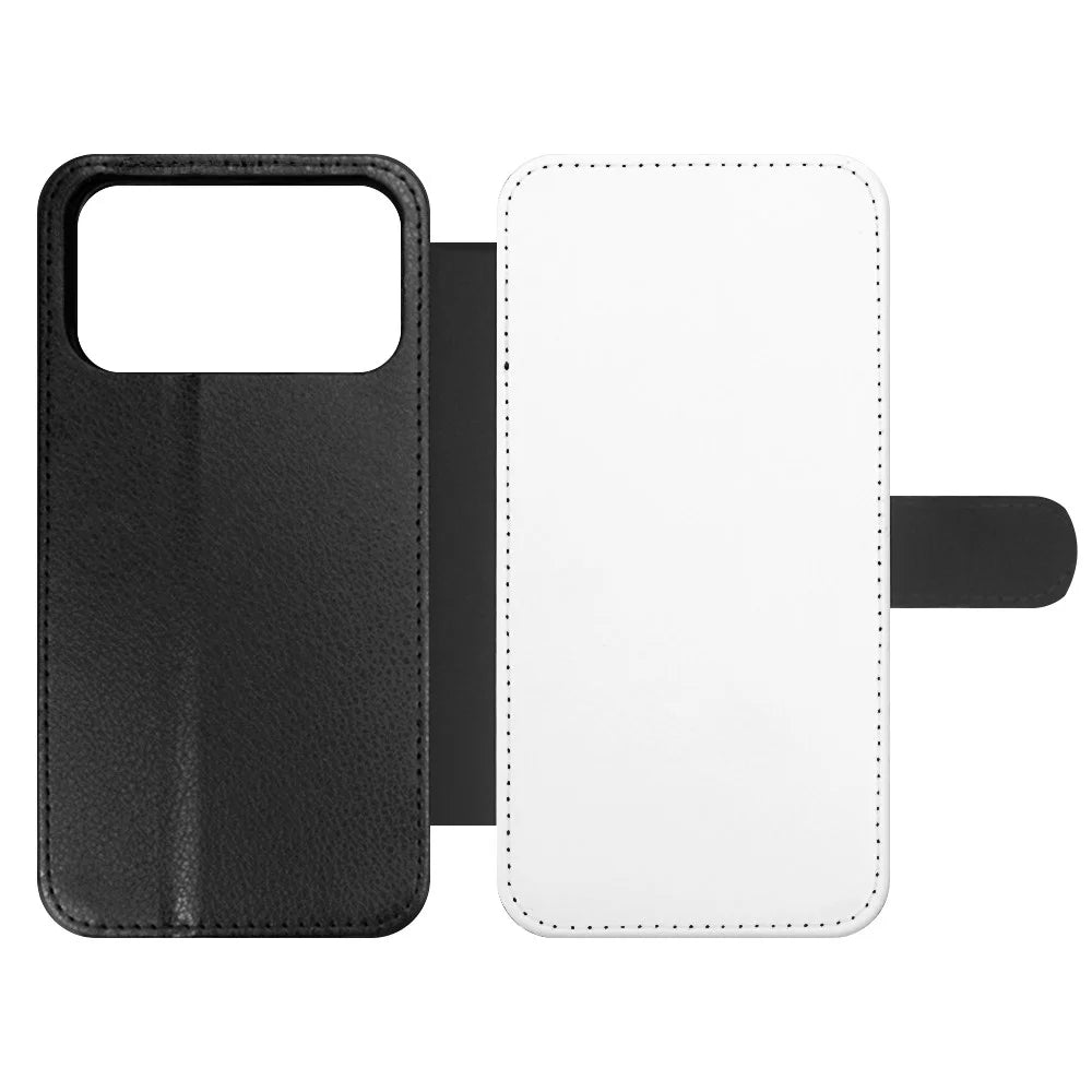 For iPhone 17 Pro Max Case PU Leather Sublimation Blank Smart Phone Cover with Card Holder - 1