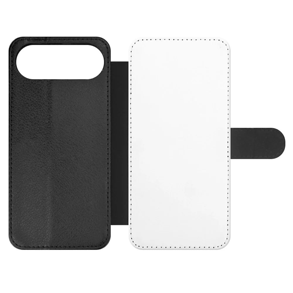 For iPhone Air Case PU Leather Sublimation Blank Smart Phone Cover with Card Holder - 1