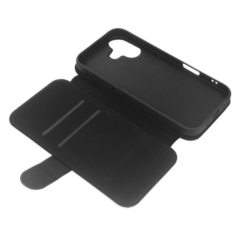 For iPhone 17 Case PU Leather Sublimation Blank Smart Phone Cover with Card Holder - 2