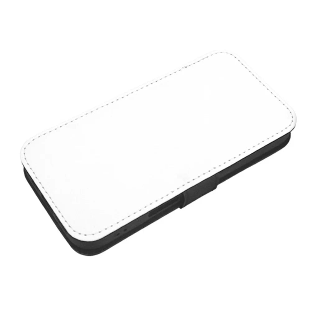 For iPhone 17 Case PU Leather Sublimation Blank Smart Phone Cover with Card Holder - 4