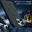 LC.IMEEKE L6 For iPhone 14 Pro Max Case PU Leather Coated PC TPU Phone Cover Compatible with MagSafe - Black - 2