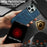 LC.IMEEKE L6 For iPhone 14 Pro Max Magnetic Case Detachable Zipper Wallet Leather Coated PC + TPU Phone Cover - Blue - 7