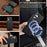 LC.IMEEKE L6 For Samsung	Galaxy S25+ Magnetic Case Detachable Zipper Wallet Leather Coated PC + TPU Phone Cover - Black - 6