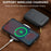 LC.IMEEKE L6 For Samsung	Galaxy S25+ Magnetic Case Detachable Zipper Wallet Leather Coated PC + TPU Phone Cover - Black - 7