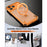 For iPhone 17 Pro Max Phone Case with Kickstand Compatible with MagSafe Metal PC Matte Back Cover - Orange - 7