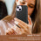 VILI TC Series for iPhone 14 Plus, Anti-fall Slim Phone Back Cover Textured Leather Coated TPU Protective Phone Case - 5