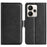 For Realme 15 5G Case Calf Texture Leather Wallet Phone Cover -  Black - 1