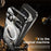 For Google Pixel 10 Pro Magnetic Case Metal Frame Matte Phone Cover - Black - 6