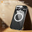 For Google Pixel 10 Magnetic Case Metal Frame Matte Phone Cover - Black - 3