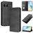 For Sony Xperia 10 VII Wallet Cases Retro Texture RFID Blocking Leather Phone Cover - Black - 3