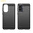 AMORUS For Samsung Galaxy A36 5G Case Carbon Fiber Texture Brushed Protective Phone Cover - Black - 7