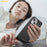 AMORUS For iPhone 15 Case Carbon Fiber Texture Brushed Protective Phone Cover - Black - 6