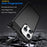 AMORUS For iPhone 15 Pro Max Case Carbon Fiber Texture Brushed Protective Phone Cover - Black - 2