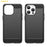 AMORUS For iPhone 15 Pro Max Case Carbon Fiber Texture Brushed Protective Phone Cover - Black - 7