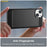 AMORUS For iPhone 14 Case Carbon Fiber Texture Brushed Protective Phone Cover - Black - 4