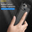 AMORUS For iPhone 13 mini Case Carbon Fiber Texture Brushed Protective Phone Cover - Black - 5