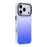 For iPhone 18 Pro / 17 Pro Case Compatible with MagSafe Gradient Frosted Design PC + TPU Phone Cover - Blue - 1