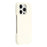 For iPhone 16 Pro Max Case Velvet Texture Leather + PC Phone Back Cover - White - 1