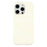 For iPhone 16 Pro Max Case Velvet Texture Leather + PC Phone Back Cover - White - 3