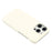For iPhone 16 Pro Max Case Velvet Texture Leather + PC Phone Back Cover - White - 6