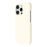 For iPhone 16 Pro Case Velvet Texture Leather + PC Phone Back Cover - White - 4