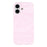 For iPhone 16 Case Velvet Texture Leather + PC Phone Back Cover - Pink - 3