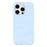 For iPhone 14 Pro Max Case Velvet Texture Leather + PC Phone Back Cover - Blue - 3